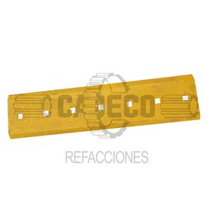 Cuchilla central de bisel sencillo para bulldozer