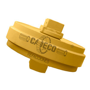 Rueda guía para excavadora