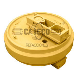 Rueda guía para excavadora