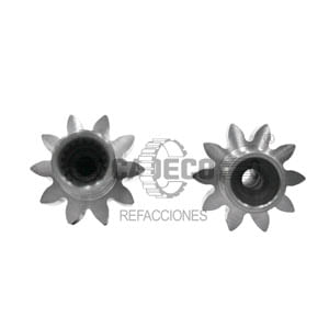 Kit flecha de engranes de 15 dientes