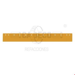 Cuchilla Curva de bisel sencillo para motoniveladora