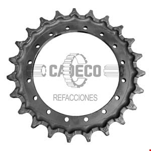 Rueda dentada de 23 dientes para excavadora