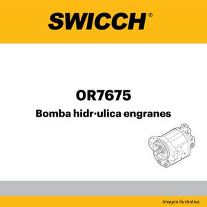 Bomba hidráulica engranes