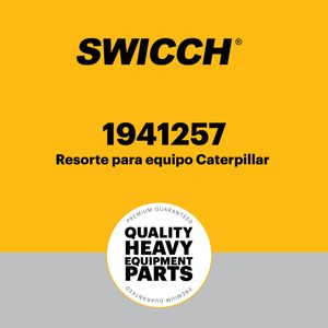 Resorte para equipo Caterpillar®