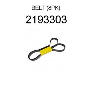 Banda (8PK) para motor de equipo Caterpillar®