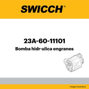Bomba hidráulica engranes
