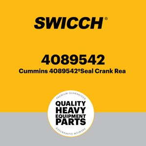 Cummins 4089542 Seal Crank Rea