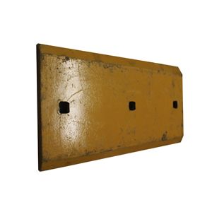 Cuchilla central de doble bisel para bulldozer