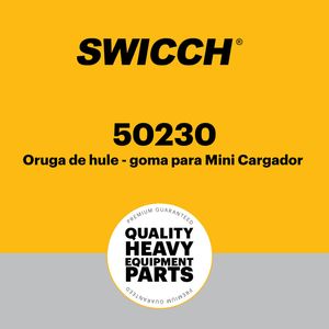 Oruga de hule - goma para Mini Cargador