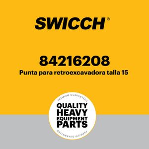 Punta para retroexcavadora talla 15