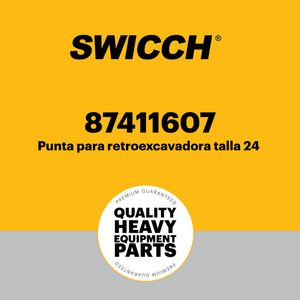 Punta para retroexcavadora talla 24
