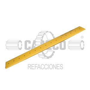 Cuchilla central de doble bisel para retroexcavadora