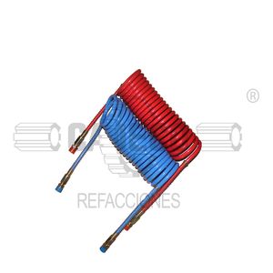 Juego mangueras para aire azul y roja
