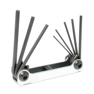 Juego de 8 Llaves Hexagonales Tipo Navaja 0.05-5/32"