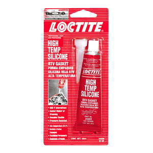 Silicón RTV Rojo Alta Temperatura Tubo 70 ml