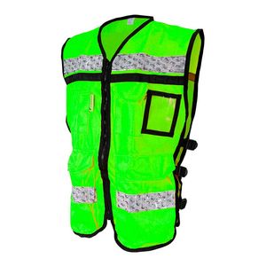 Chaleco rescatista high visibility abierto