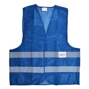 Chaleco Seguridad Ultra Azul Con Reflector