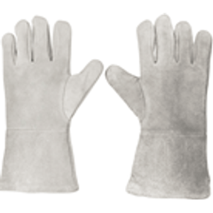 Guantes para soldador Buff Gris
