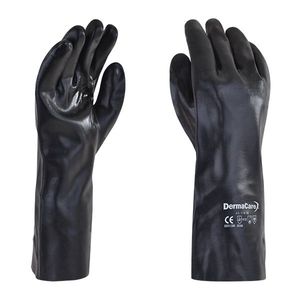 Guante PVC Negro 35 Cm