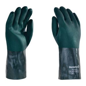Guante Pvc Verde 35 Cm