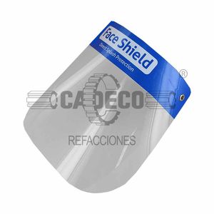 Careta protectora con banda elástica