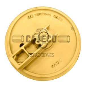 Rueda guía para excavadora