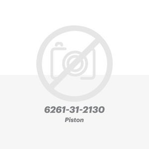 Pistón para equipo Komatsu®