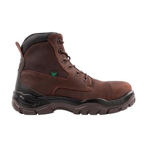 Calzado de seguridad industrial modelo Wiz chocolate Talla 26 corte Encerado / Cuero de ganado vacuno
