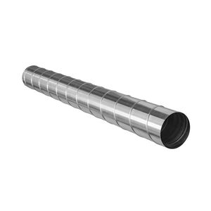 Tubo portamanguera calibre 22 aluminio diámetro 6"