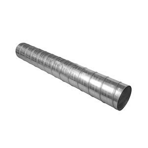 Tubo portamanguera calibre 22 galvanizado diámetro 8